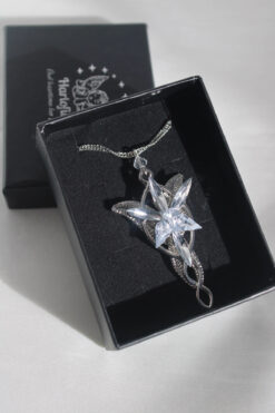 Harlofia Jewelry Gümüş Kaplama Arwen Evenstar Kolye
