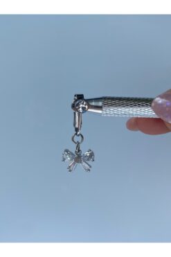 kurukafagift Çelik Göbek Piercing Mıknatıslı Deliksiz Kullanım Sıkıştırmalı Fiyonk Model