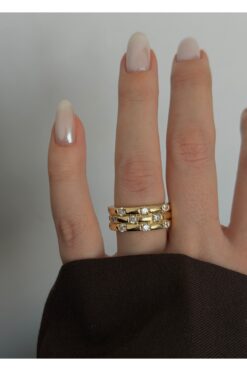 KİLİGİSTANBUL ECY YÜZÜK (BEDENİ AYARLANABİLİR)