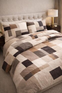 conzaliza Çift Kişilik Lastikli Çarşaflı Nevresim Takımı