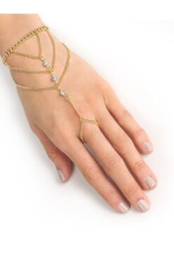 Shiklik Zarif Şık Kadın El Üstü Şahmeran Bileklik Aksesuarı