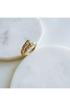 Venus Design çelik yılan yüzük