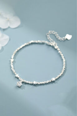 The Collection Minimal Tasarım Yıldız ve Kar Tanesi Figürlü Bileklik Pinterest Parlak Taş Princess Bileklik
