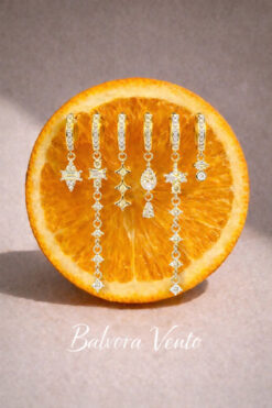 BALVORA VENTO KADIN ÇELİK ÇOKLU KÜPE SETİ