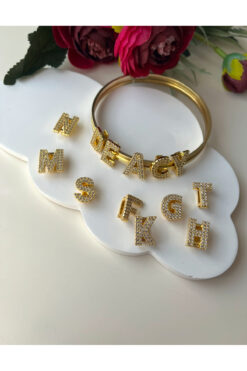 nergis collection Ajda Charmı Harfli Charm Kolye Ucu Harf Sorunuz