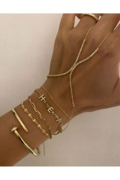 SU PERİSİ TAKI BİJUTERİ Vip Seri Gold Su Yolu Şahmeran