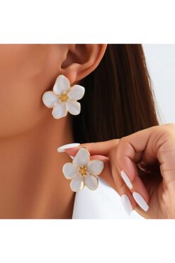 MRK Kadın Flower Çiçek Küpe