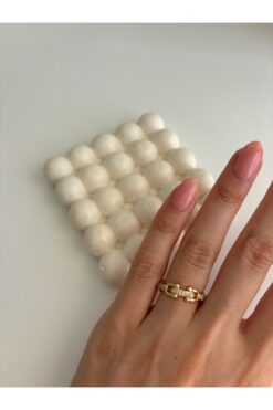 Ressia Kadın Yeni Sezon Cartier Model Çelik Yüzük