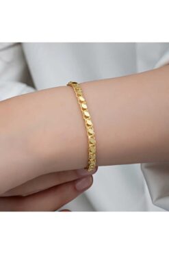 esem gold 925 AYAR PULLU ZİNCİR GÜMÜŞ BİLEKLİK