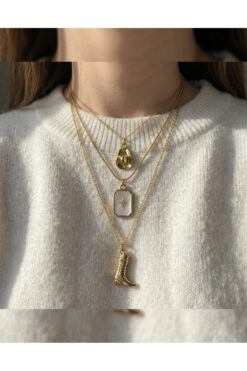 PURE BERRY 3'LÜ SET KOVBOY ŞAPKA-KOVBOY ÇİZME-ZİRKON PUSULA KARARMAZ SOLMAZ PASLANMAZ