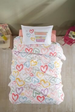 Clasy Ranforce %100 Pamuk Tek Kişilik Dört Mevsim Set Selfie