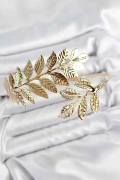 TT Tahtakale Toptancıları Pirinç Yaprak Model Gold Renk Pazu Bileklik