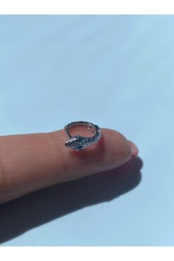 kurukafagift Yılan Halka Piercing Kıkırdak Tragus Helix Lob