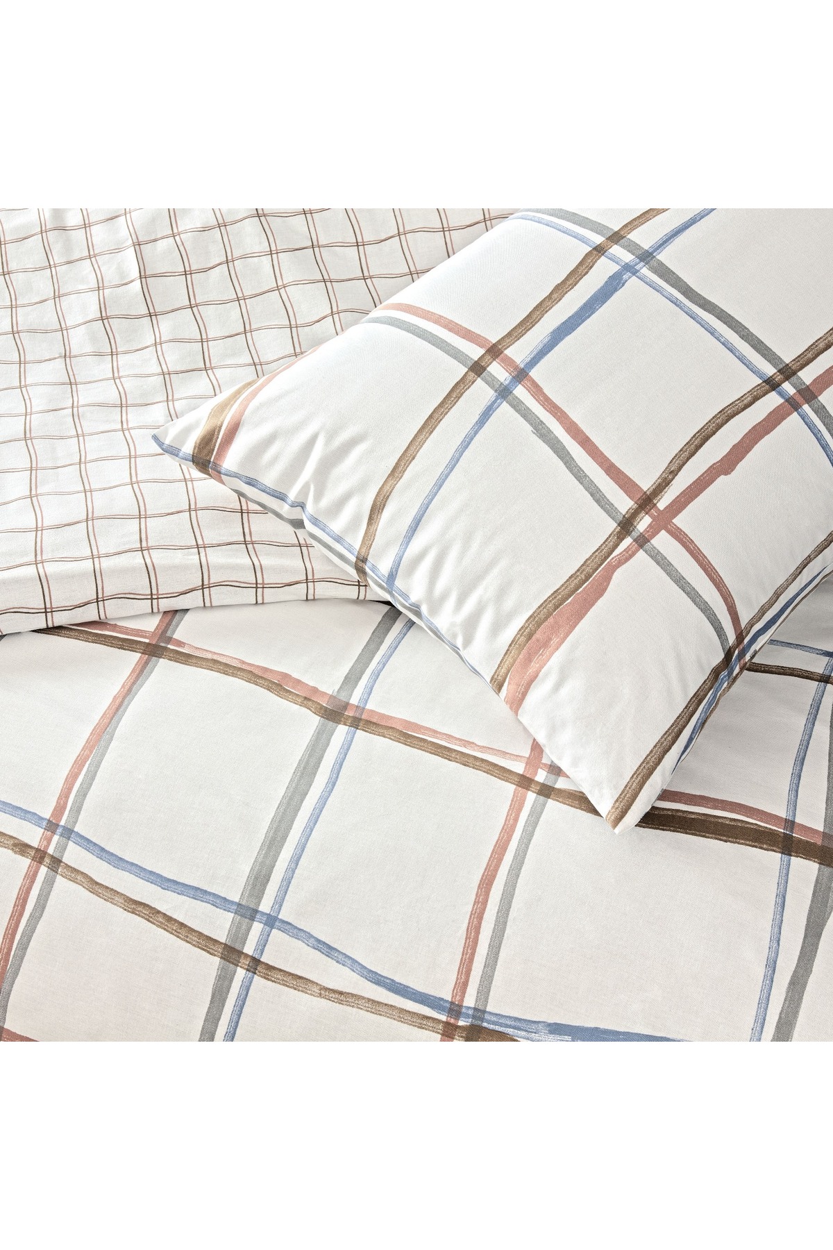 Taç Rokkie Ranforce Çift Kişilikı Nevresim Takımı Beyaz - Görsel 2