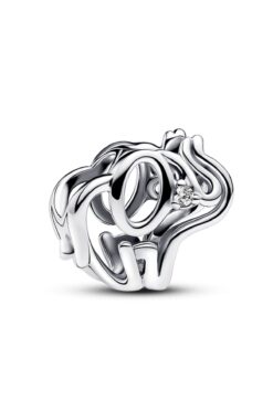 Pandora Kafes İşi Fil 925 Ayar Gümüş Charm