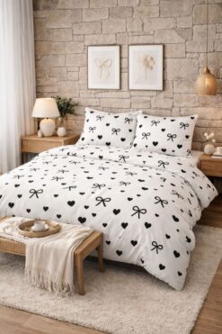 Sheri Home Lastikli Çarşaflı Nevresim Takımı Çift Kişilik YENİMODELTY26565544