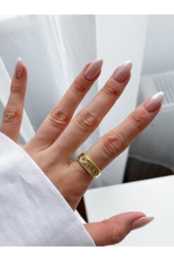 Venus Design Çelik Nazar Göz Yüzük