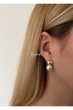 KİLİGİSTANBUL ELEGANT PEARL KÜPE 1,50 CM