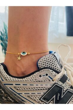 KOALA COMPANY Nazar Gözlü Yıldız Detaylı Halhal