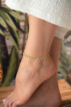 Silvano Jewelry 925 Ayar Gümüş Üçlü Kombin Model Halhal