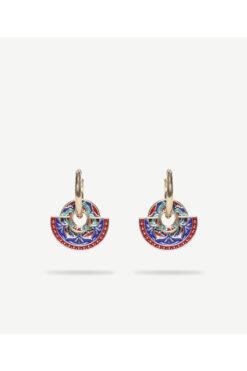 Yargıcı Çıkarılabilir Aksesuarlı Halka Küpe