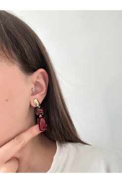 Charmist Çelik sallantılı şinda küpe