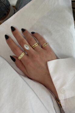 Bubbleatelier Markiz Kesim Andiamo Yüzük Ayarlanabilir