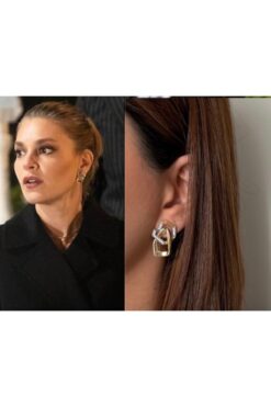 mibrillo Marka muadili halka küpe enfes bir akşam Nihal küpesi ( aslı enver küpe )