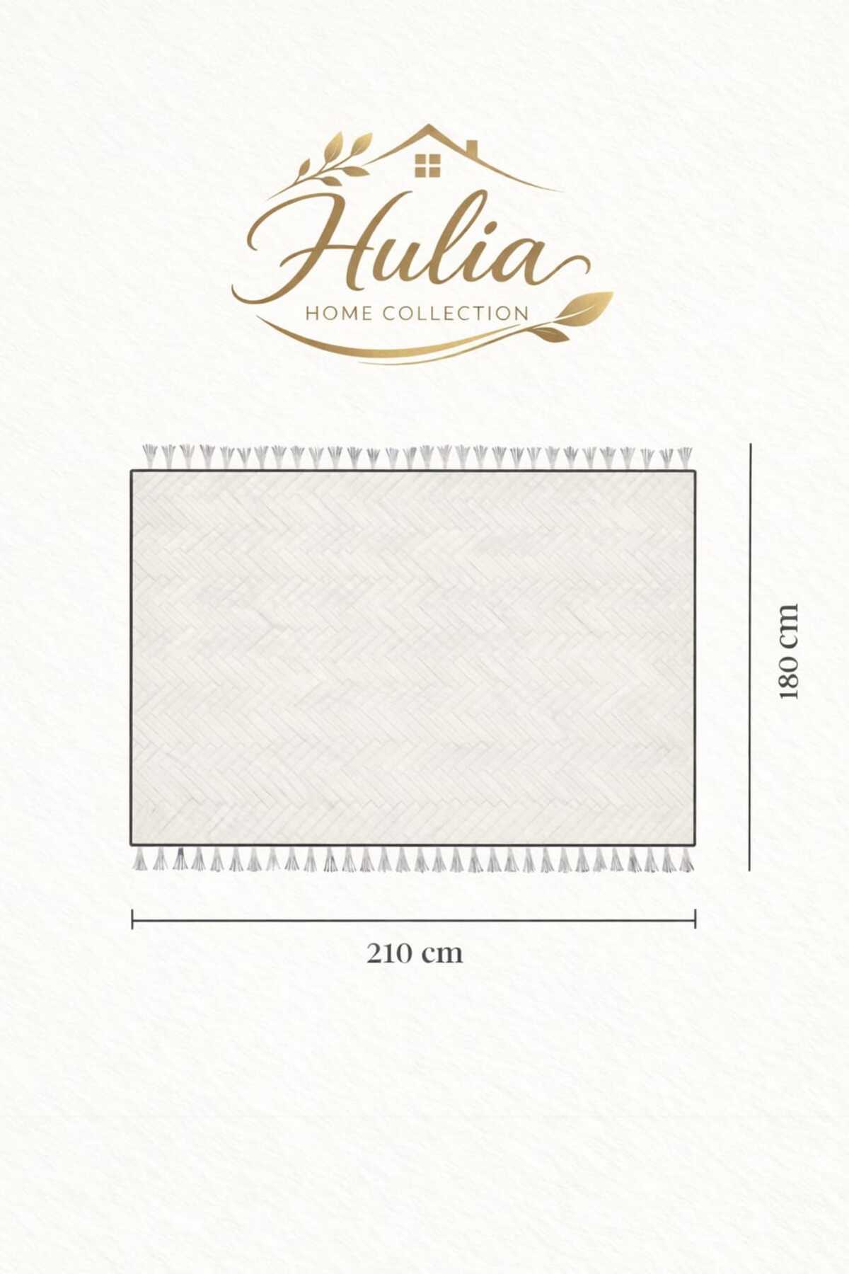 Altıntaş soft 2 Li Koltuk Örtüsü Seti %100 Pamuklu Leke Tutmaz-kaymaz-püsküllü 180*210 cm Ebat - Görsel 2