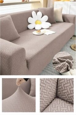 ARİFE HOME koltuk örtüsü tuğla desen koltuk kılıfı esnek yıkanabilir 3 kişilik bir adet sofa cover