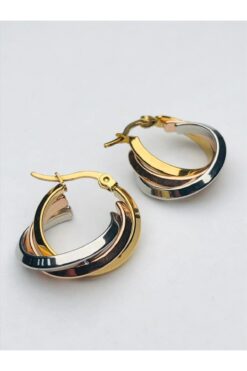 Ceso Accesories Yeni Sezon Kararmaz Çelik Tasarım Küpeler