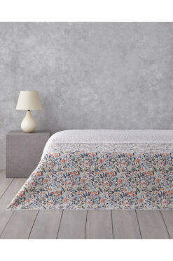 English Home Wild Forest Çift Taraflı Çift Kişilik Çok Amaçlı Örtü 200x220 cm Pembe