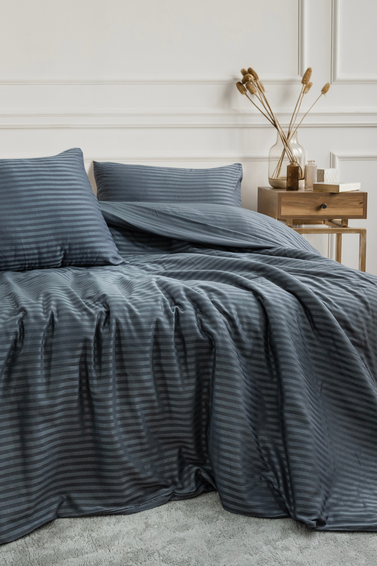 BESTİNA GOLD Pamuklu Saten Çift Kişilik Nevresim Takımı - Görsel 2