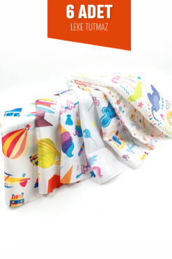 Genel Markalar Leke Tutmayan, Yıkanabilir 30x50 cm 6 ADET  Beslenme Örtüsü