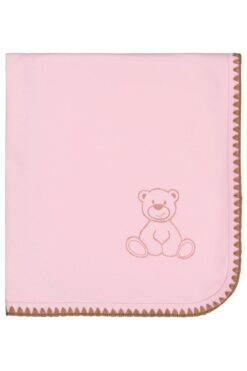 Civil Baby Ayıcık Baskılı Battaniye - Pembe
