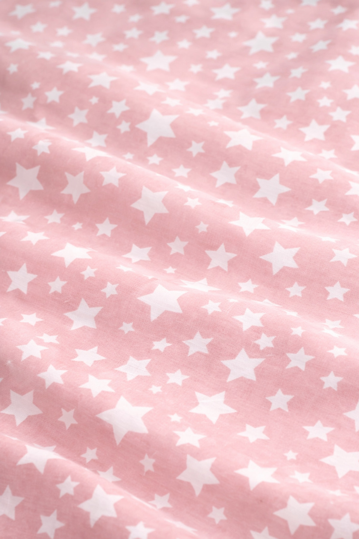 remtex Yıldız Desenli Kız Çocuk Nevresim Takımı – Pudra Pembe, Tek Kişilik, 3 Parça - Görsel 2