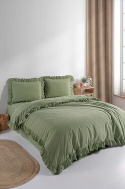 Macas Home Soft Cotton Daria %100 Pamuklu Çift Kişilik Nevresim Takımı F1