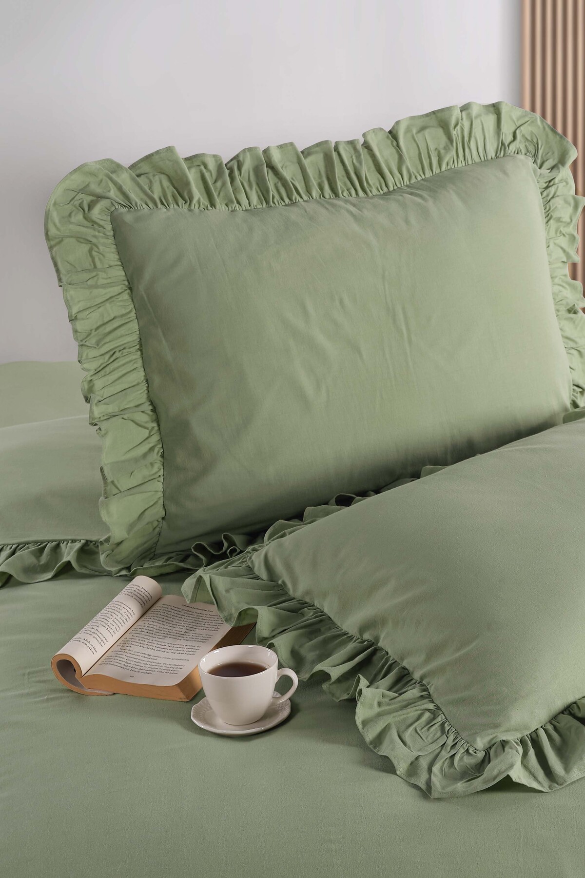 Macas Home Soft Cotton Daria %100 Pamuklu Çift Kişilik Nevresim Takımı F1 - Görsel 3