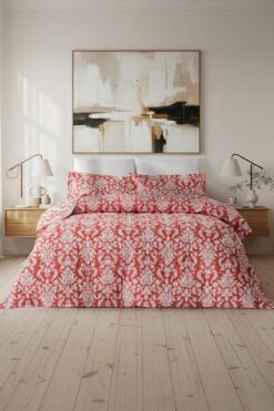 Soley Elysse | %100 Pamuk Çift Kişilik Kapitone Nevresim Takımı