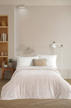 Elart Star Battaniye Çift Kişilik Wellsoft (180x220 cm) Krem