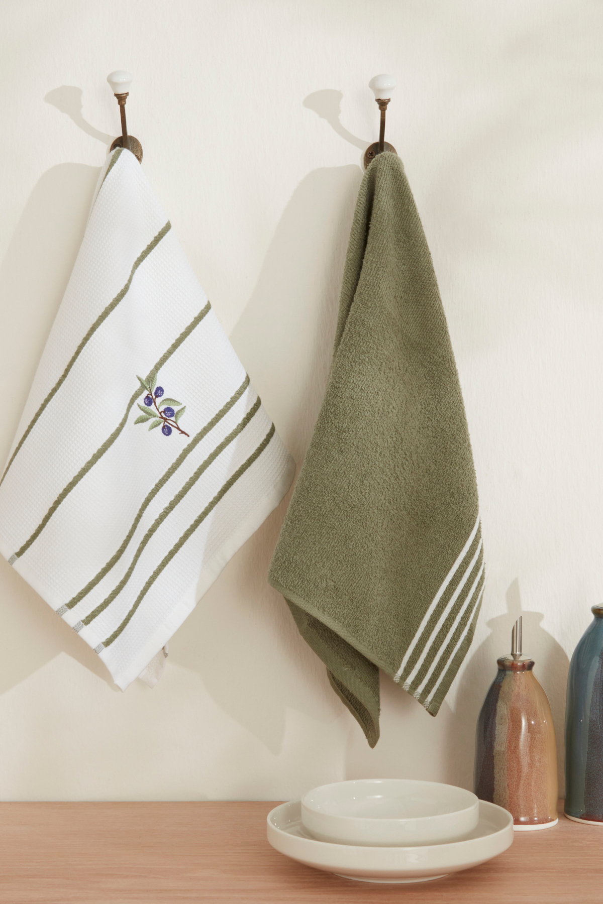 Karaca Home Olive Branch 2'li Mutfak Havlusu - Görsel 3