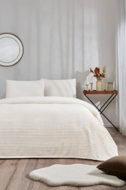 Özdilek Özdilek Soft Piramit Çift Kişilik Battaniye 200x220 cm