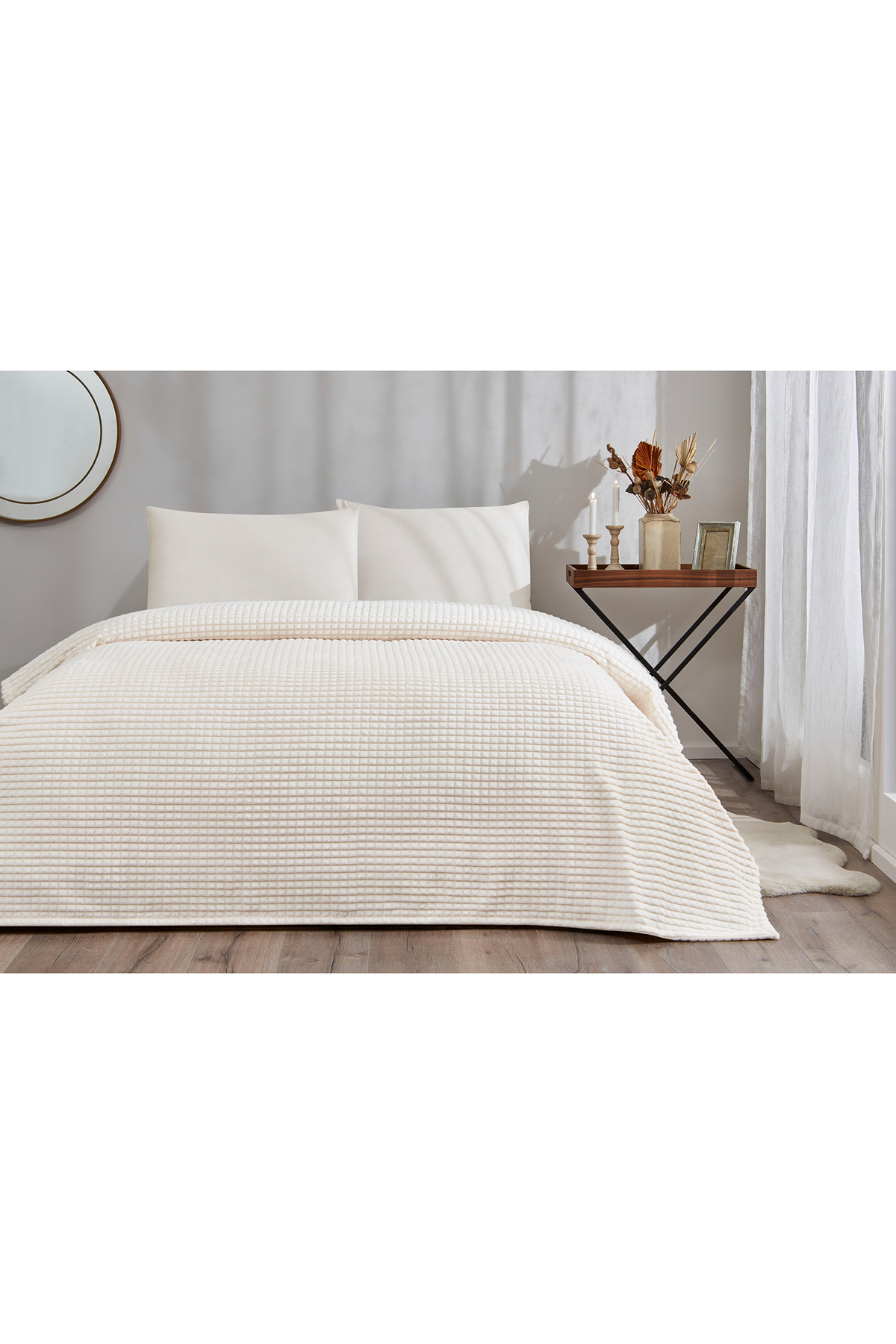 Özdilek Özdilek Soft Piramit Çift Kişilik Battaniye 200x220 cm - Görsel 3