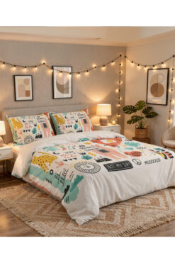 Helen George No Drama Çift Kişilik Nevresim Seti