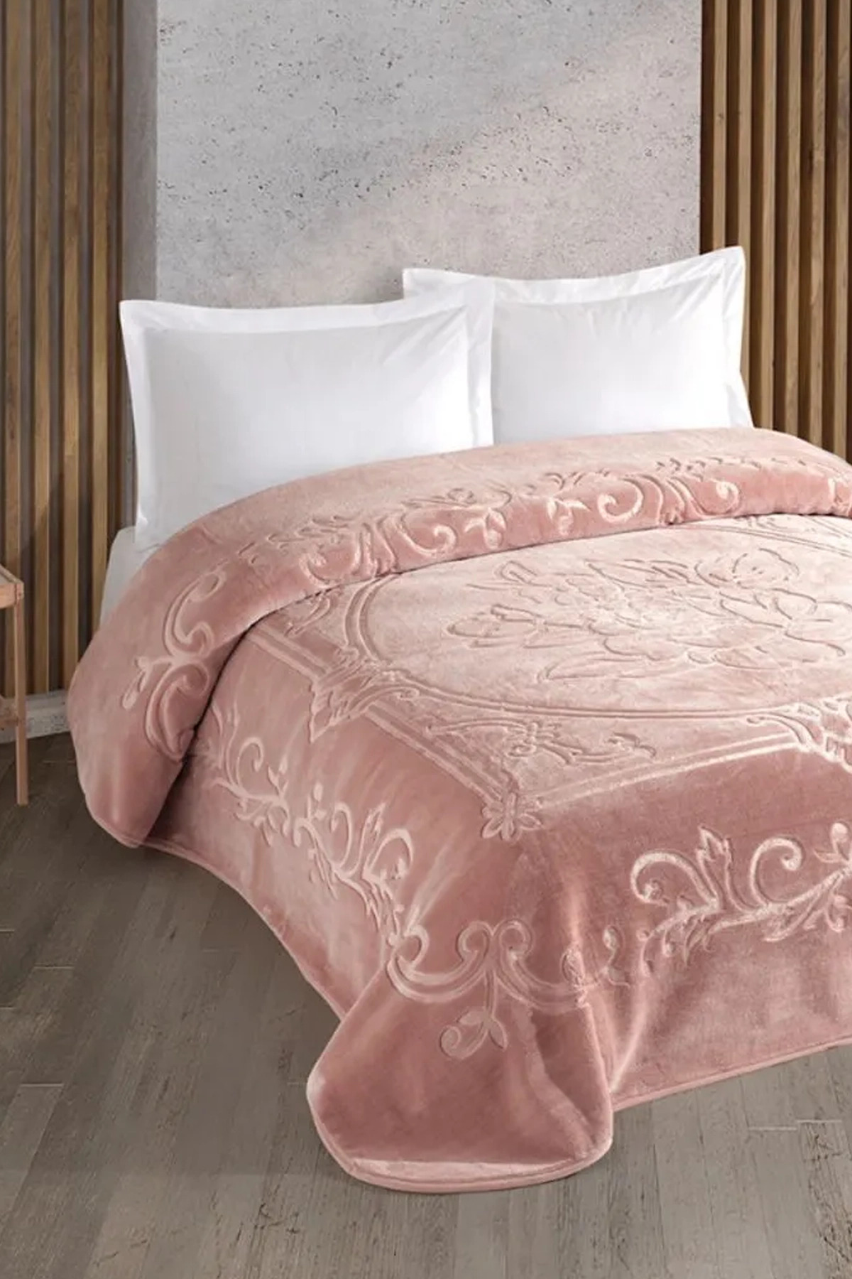 Genel Markalar Blankent Çift Kişilik Battaniye 220x240 - Sütlü Kahve