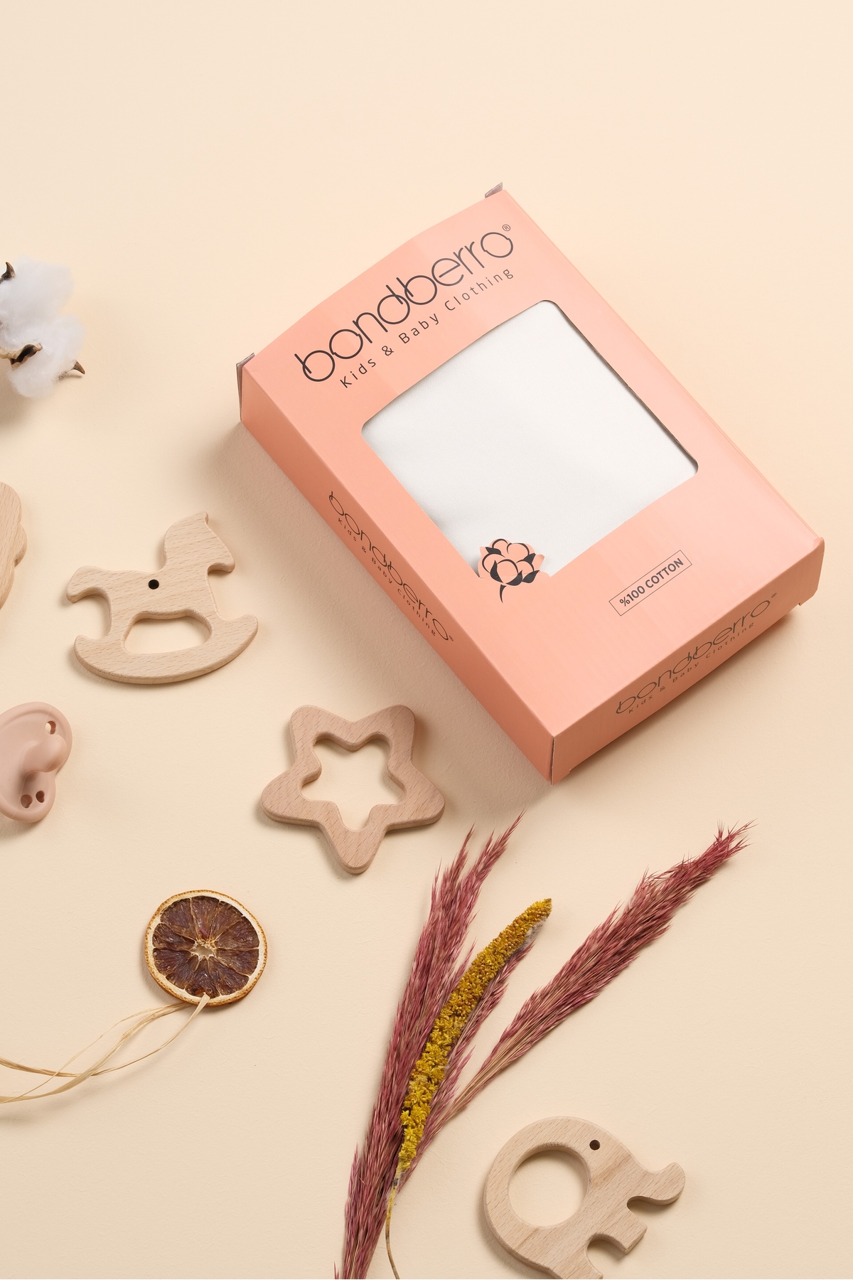 Bondberro Çift Taraflı İnterlok Battaniye %100 Pamuk Oeko-teks Sertifikalı 100 X 85 Cm - Görsel 2