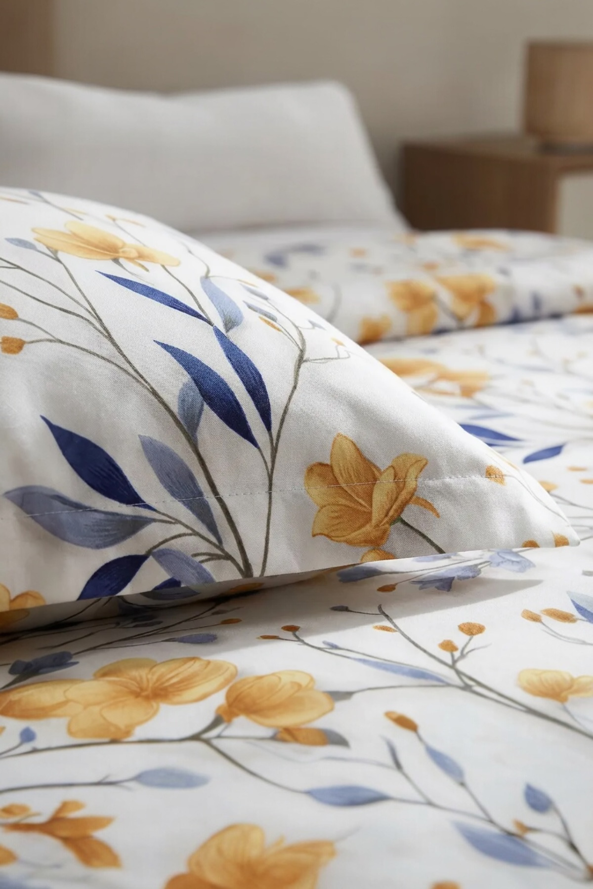 Rimo Home LASTİKLİ ÇARŞAFLI ÇİFT KİŞİLİK NEVRESİM TAKIMI - Görsel 3