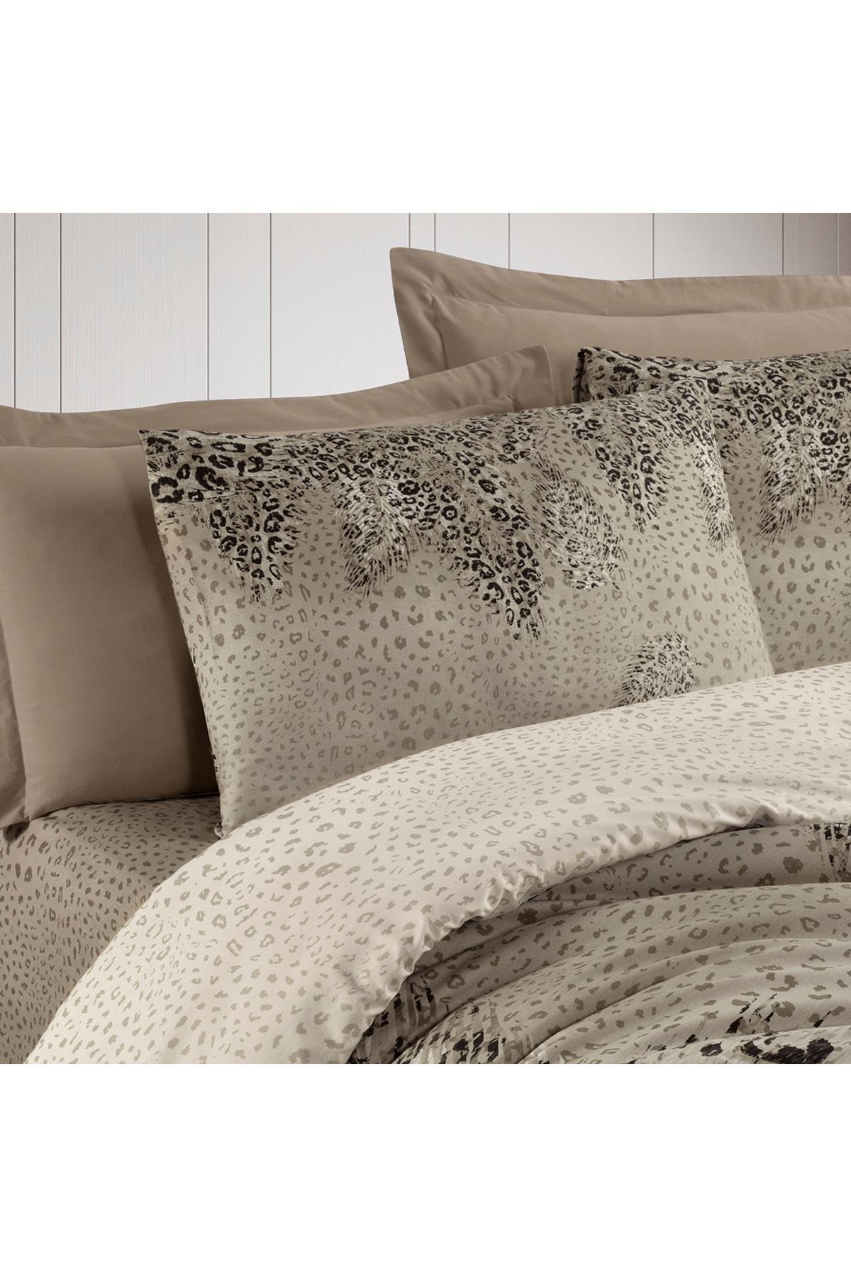 Altınbaşak Tigra Tek Kişilik Ranforce Nevresim Takımı Bej (3 Parça) Tek Kişilik Nevresim Takımı - Görsel 3