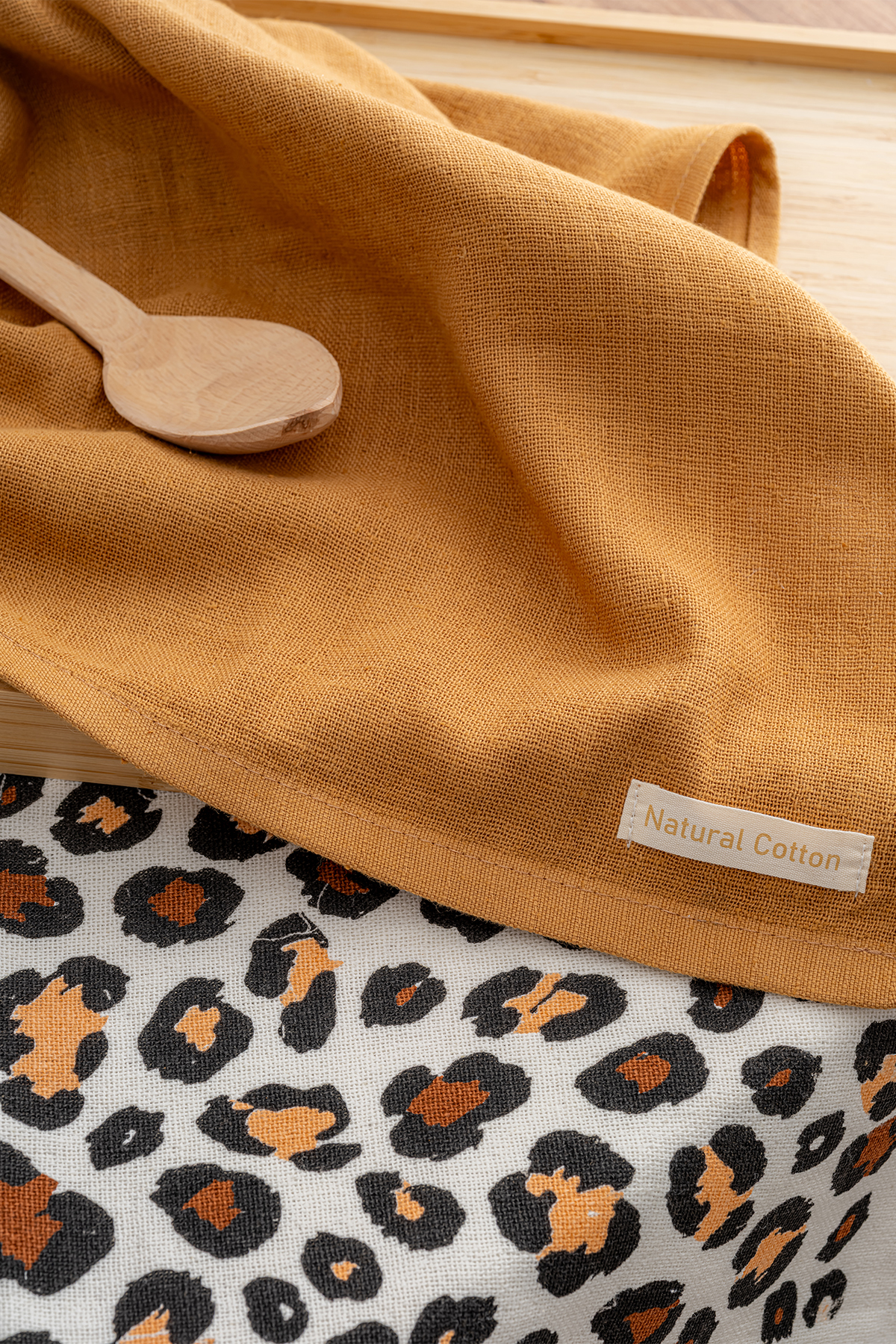 Nilteks 5'li %100 Pamuk Müslin Mutfak Peçetesi ve Kurulama Bezi Seti - Baskılı - 40x60 cm - Görsel 3