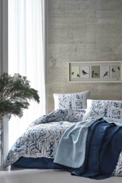 Elart Fitted Nevresim Takımı Tek Kişilik %100 Doğal Pamuk Ranfors 3 Parça Flamel